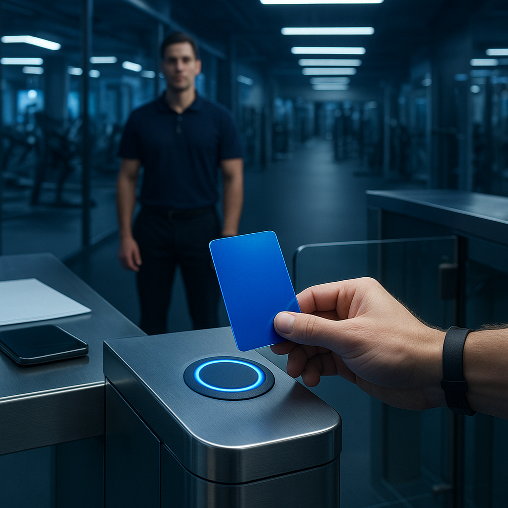 ¿Qué es un pase de invitado controlado en un gimnasio?